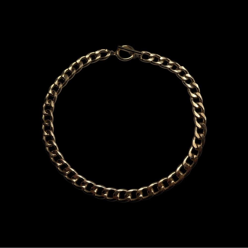 🌟⚜️Gold Cuban link chain necklace ⚜️🌟